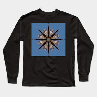 Osprey in Flight Kaleidoscope Long Sleeve T-Shirt